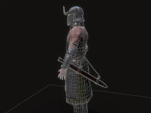 Hell Viking 3D Model