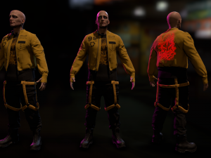 Cyberpunk Male 3D-Modell