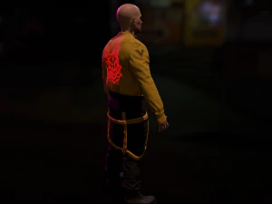 Cyberpunk Male 3D Model
