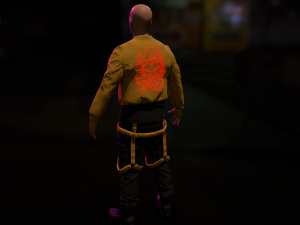 Cyberpunk Male 3D मॉडल
