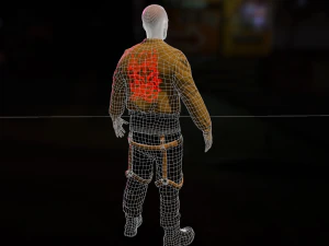 Cyberpunk Male 3D Model