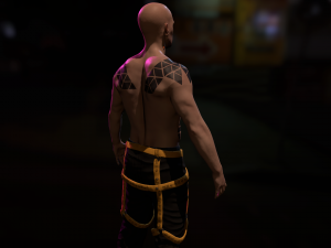 Cyberpunk Male 3D मॉडल