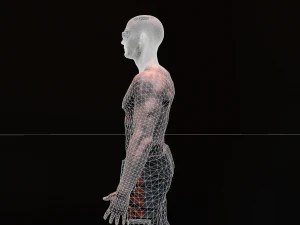 Cyberpunk Male 3D Model