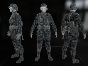 Wehrmacht soldier 3D Model