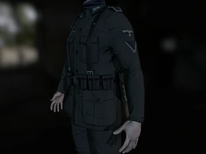 Wehrmacht soldier 3D Model