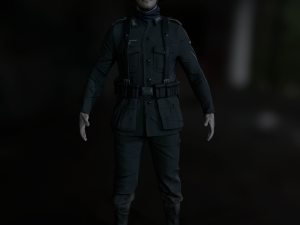 Wehrmacht soldier 3D Model