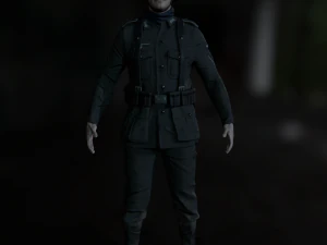 Wehrmacht soldier 3D Model