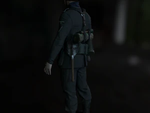 Wehrmacht soldier 3D Model