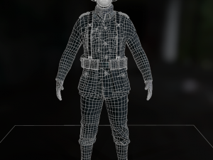 Wehrmacht soldier 3D Model