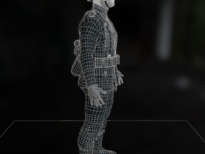 Wehrmacht soldier 3D Model
