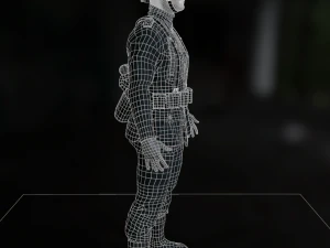 Wehrmacht soldier 3D Model