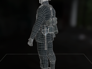 Wehrmacht soldier 3D Model