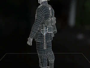 Wehrmacht soldier 3D Model