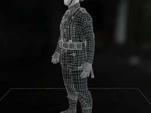 Wehrmacht soldier 3D Model