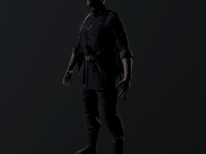 Wehrmacht soldier 2 3Dモデル