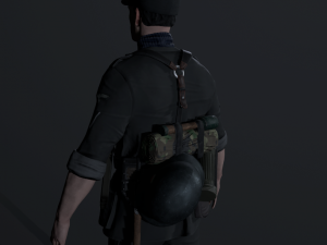 Wehrmacht soldier 2 3Dモデル