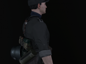 Wehrmacht soldier 2 3Dモデル