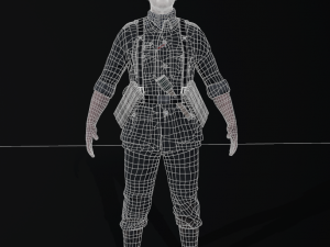 Wehrmacht soldier 2 3Dモデル