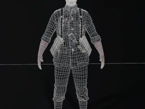 Wehrmacht soldier 2 3D Model