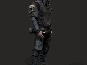 Wasteland man 3D Model