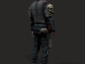 Wasteland man 3D Model