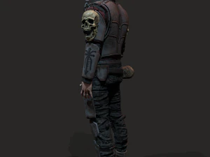 Wasteland man 3D Model