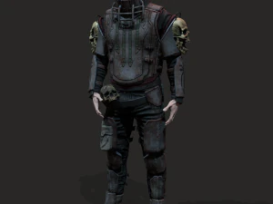 Wasteland man 3D Model