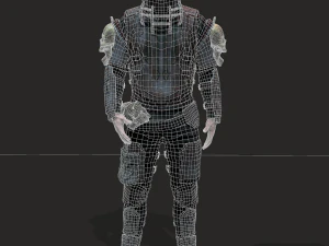 Wasteland man 3D Model