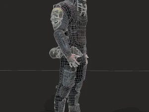 Wasteland man 3D Model