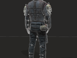 Wasteland man Modèle 3D