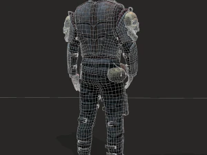 Wasteland man 3D Model