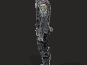 Wasteland man Modèle 3D