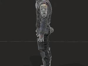 Wasteland man 3D Model