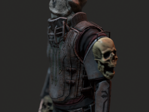 Wasteland man Modèle 3D