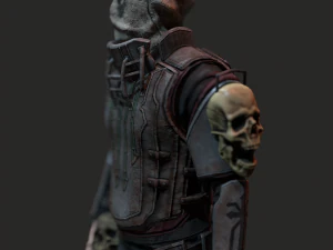 Wasteland man 3D Model