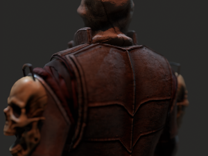 Wasteland man Modèle 3D