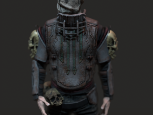 Wasteland man Modèle 3D