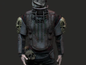 Wasteland man 3D Model