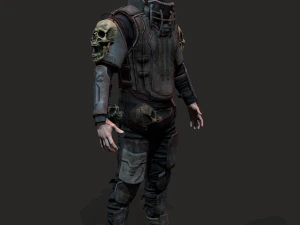 Wasteland man 3D Model