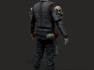 Wasteland man 3D Model