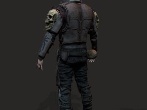 Wasteland man Modèle 3D