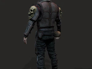 Wasteland man 3D Model