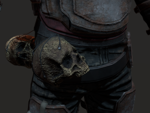 Wasteland man Modèle 3D