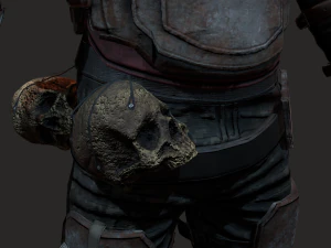 Wasteland man 3D Model