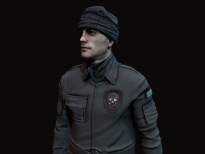 Wasteland male 3D Model