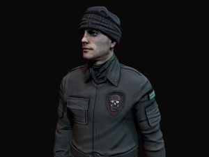 Wasteland male 3D Model