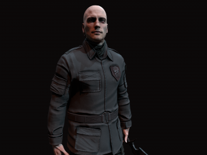 Wasteland male 3D Model