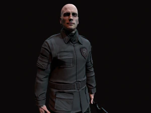 Wasteland male 3D Model