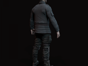 Wasteland male 3D Model