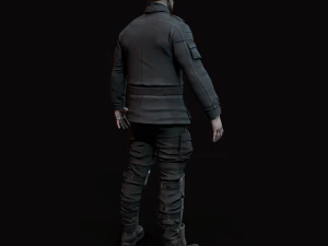Wasteland male 3D Model